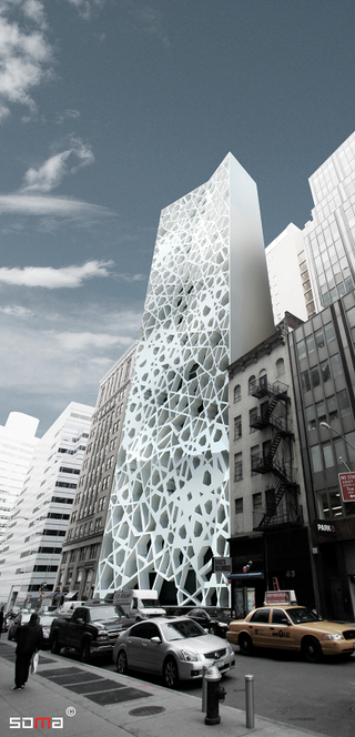 Illustration for article titled Will the "Ground Zero Mosque" look like the Fortress Of Solitude?